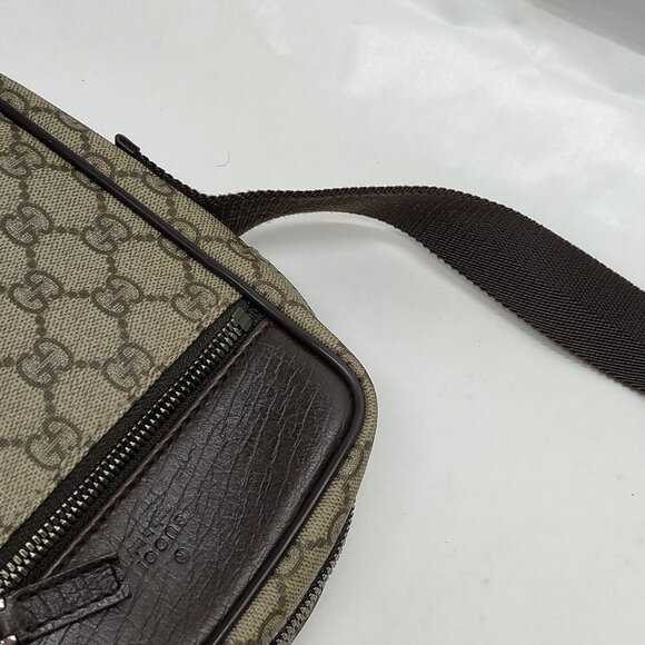 Authentic Gucci Crossbody bag Brown PVC mn348-013026 - Picture 6 of 16